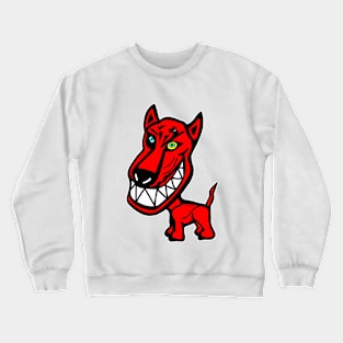 Smiling Dog Crewneck Sweatshirt